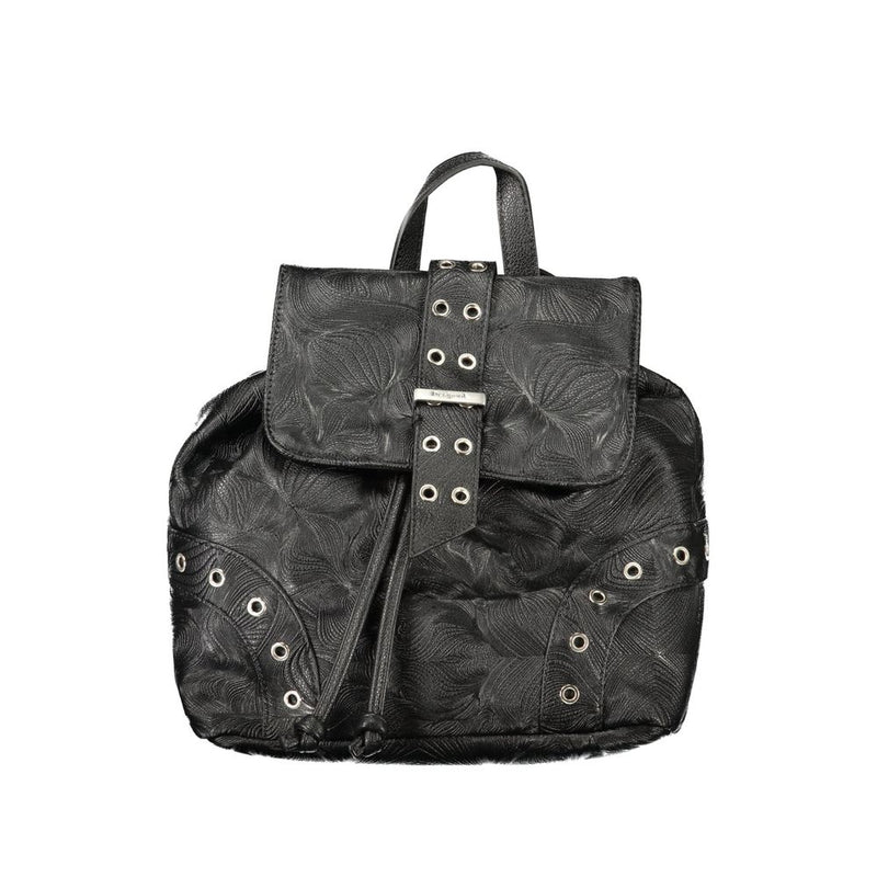 Desigual Moonstone Prisa Black Polyurethane Women Backpack