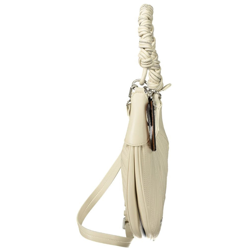 Desigual Bianco Poliuretano Sac à Main Femme