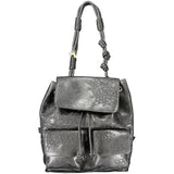 Desigual Sierra Prisa Black Polyurethane Women's Mini Backpack