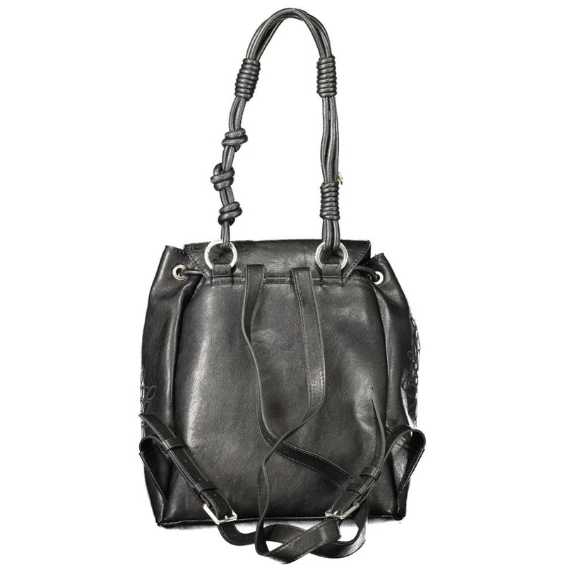 Desigual Sierra Prisa Mini Backpack en Polyuréthane Noir pour Femmes