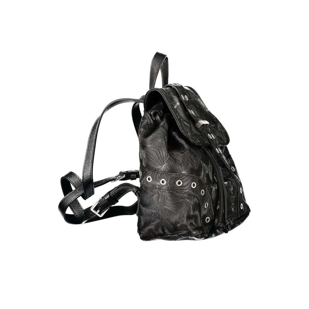 Desigual Moonstone Prisa Black Polyurethane Women Backpack