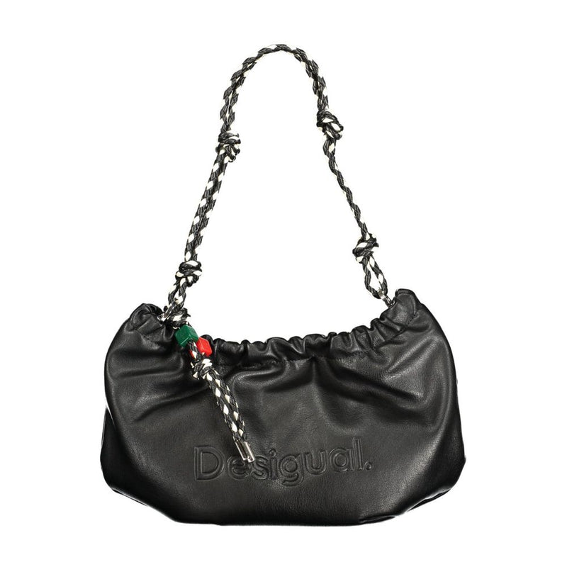 Desigual Half Logo Waverly Bag - Black Handbag for Women