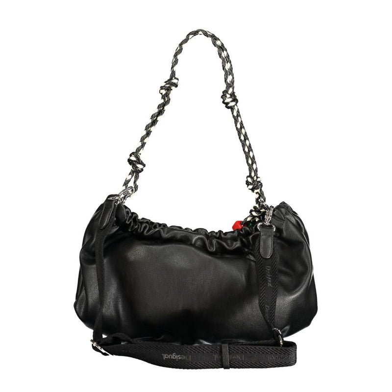 Desigual Half Logo Waverly Bag - Black Handbag for Women