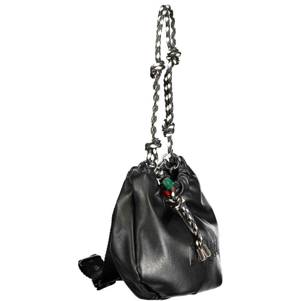 Desigual Half Logo Waverly Bag - Black Handbag for Women