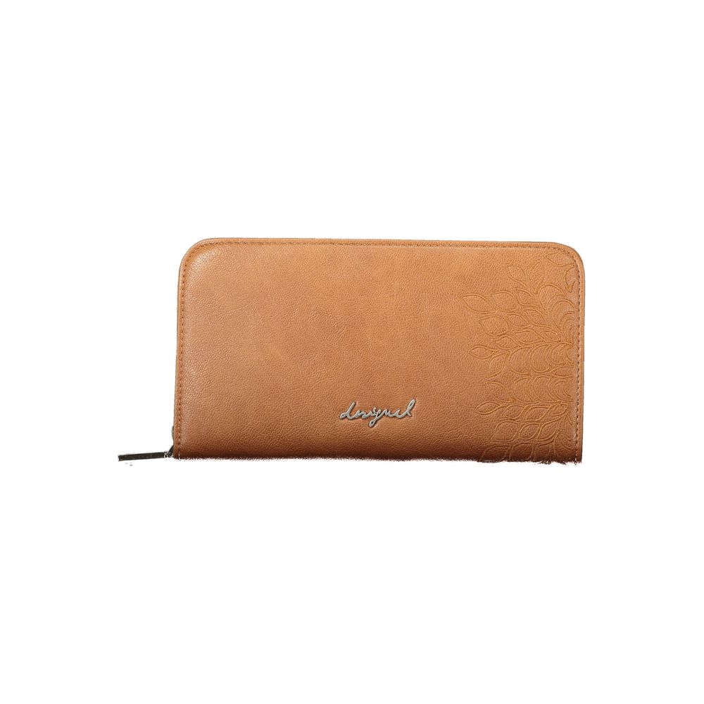 Desigual Sierra Fiona Brown Polyurethane Women Wallet