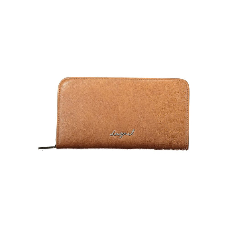 Desigual Sierra Fiona Brown Polyurethane Women Wallet