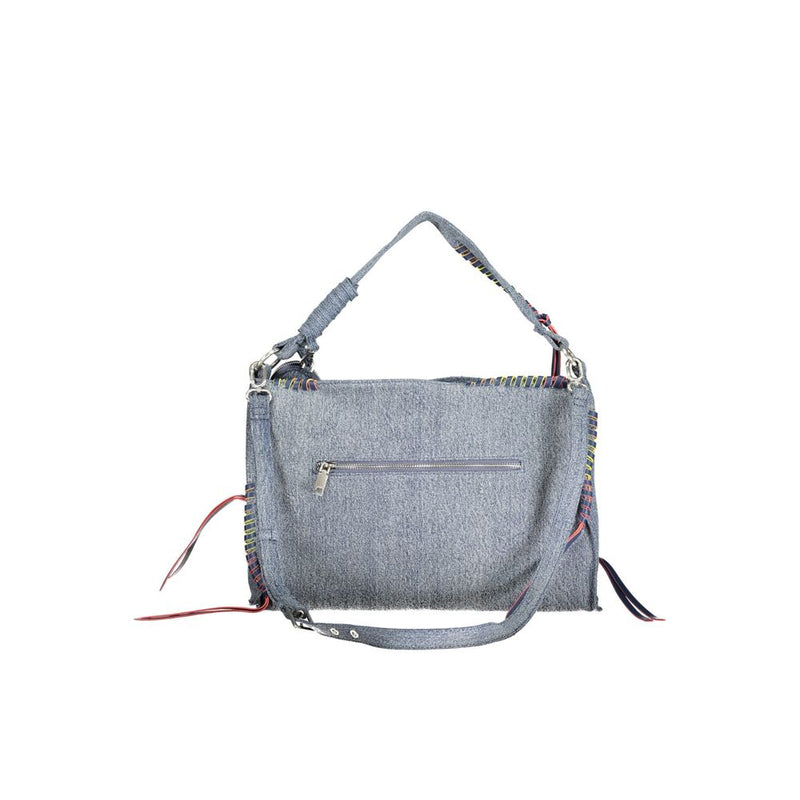 Desigual Azzurro Cotton Handbag for Women