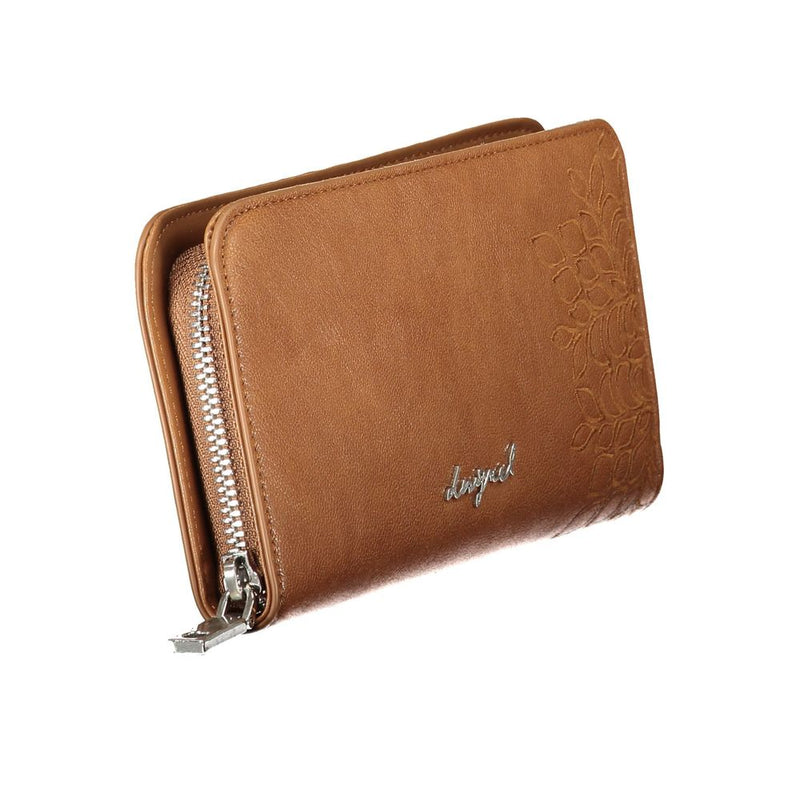 Desigual Sierra Fiona Brown Polyurethane Women Wallet