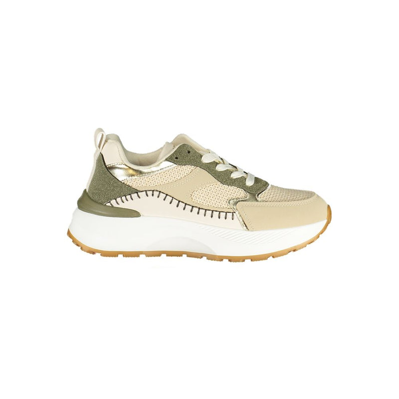 Laura Biagiotti Verde Poliuretano Femme Sneaker