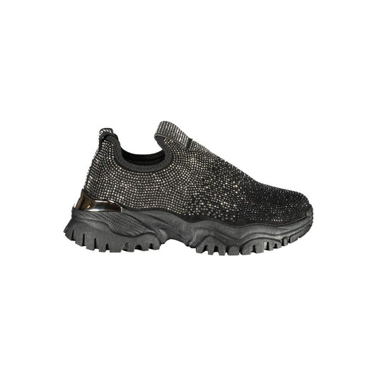 Laura Biagiotti Black Polyurethane Women Sneaker - Stylish Comfort
