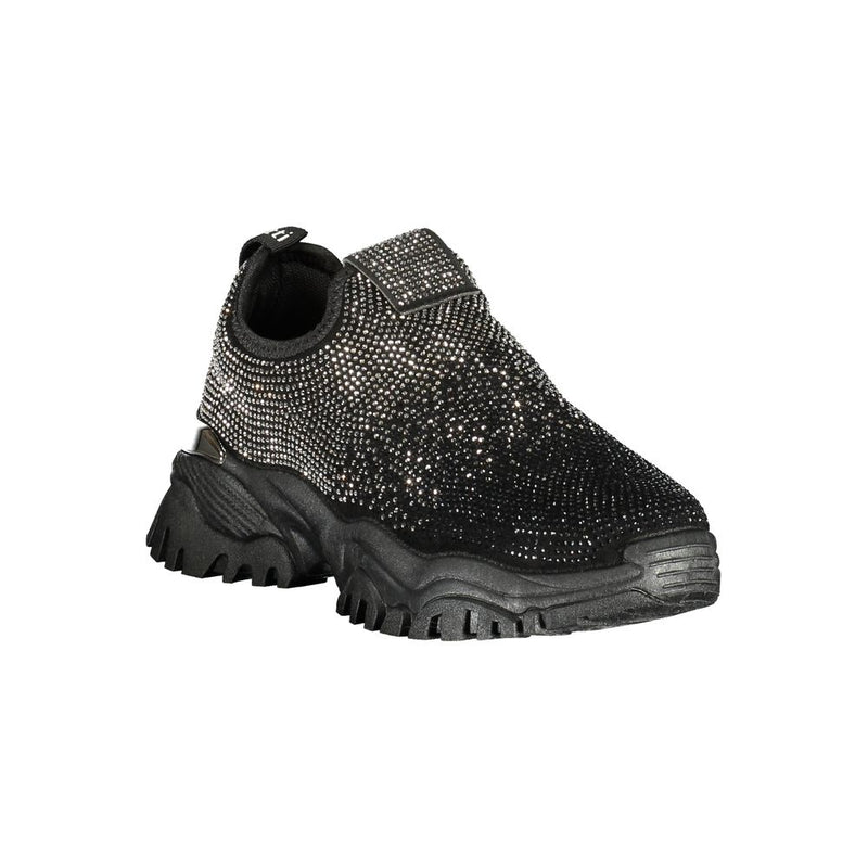 Laura Biagiotti Black Polyurethane Women Sneaker - Stylish Comfort
