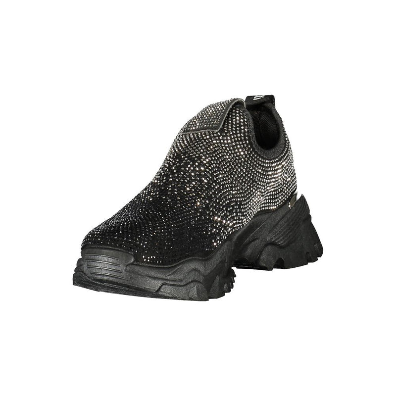 Laura Biagiotti Black Polyurethane Women Sneaker - Stylish Comfort