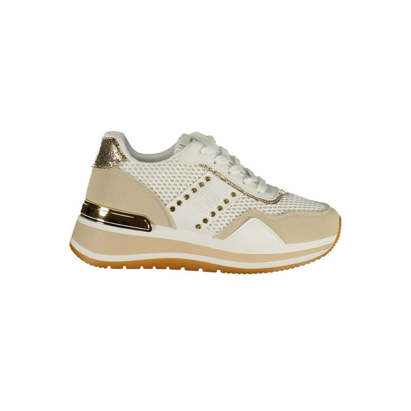 Laura Biagiotti Bianco Sneakers pour Femmes en Polyuréthane