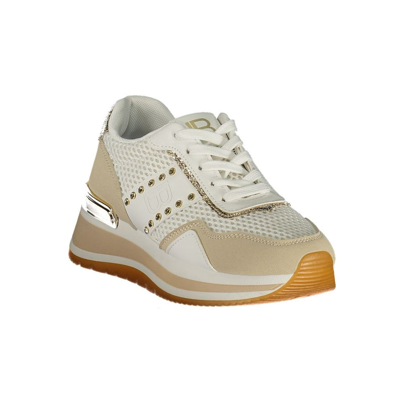 Laura Biagiotti Bianco Sneakers pour Femmes en Polyuréthane