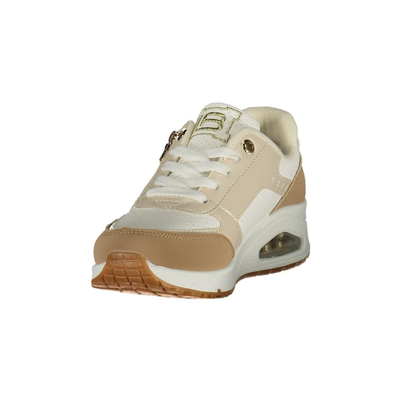Sneakers Laura Biagiotti Bianco Polyurethane pour Femmes
