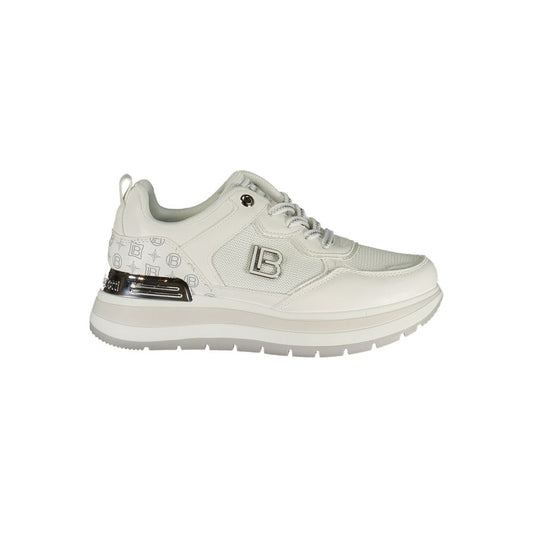 Laura Biagiotti Bianco Poliuretano Women Sneaker - Chic & Comfortable