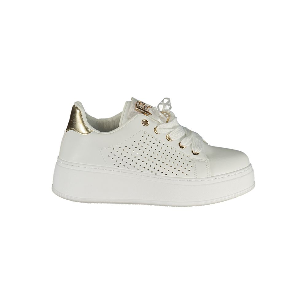 Laura Biagiotti Bianco Women Sneaker - Stylish Urban Footwear