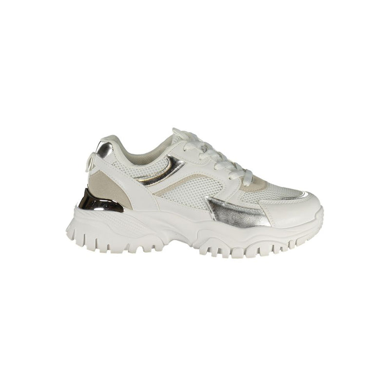 Laura Biagiotti Sneakers Femme en Polyuréthane Blanc