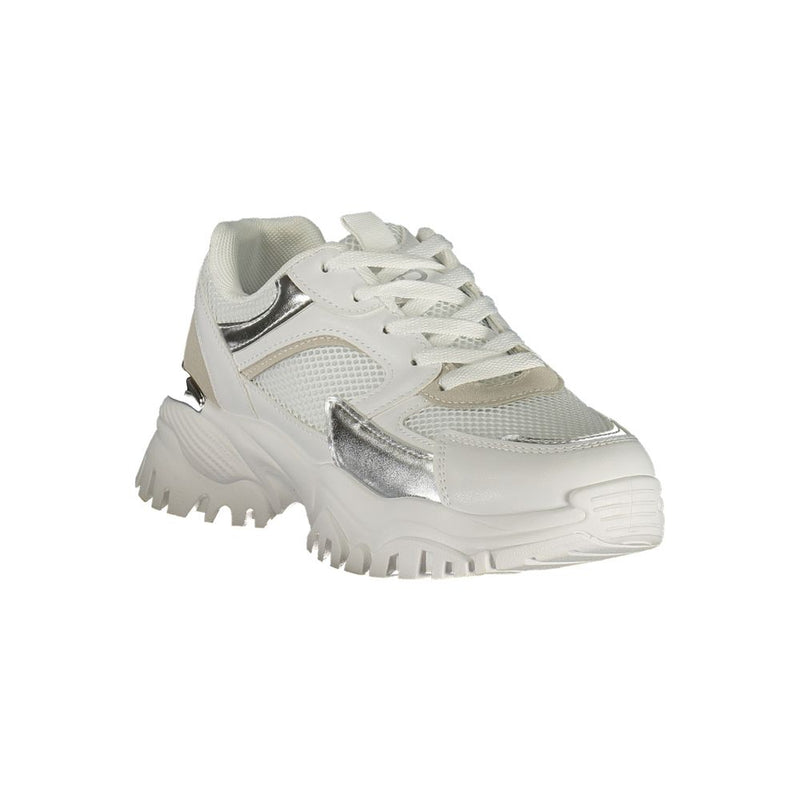 Laura Biagiotti Sneakers Femme en Polyuréthane Blanc