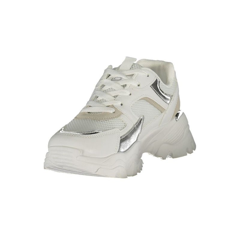 Laura Biagiotti Sneakers Femme en Polyuréthane Blanc