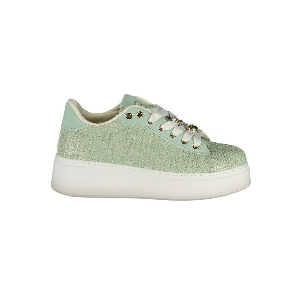 Laura Biagiotti Verde Poliuretano Women Sneaker - Chic Comfort