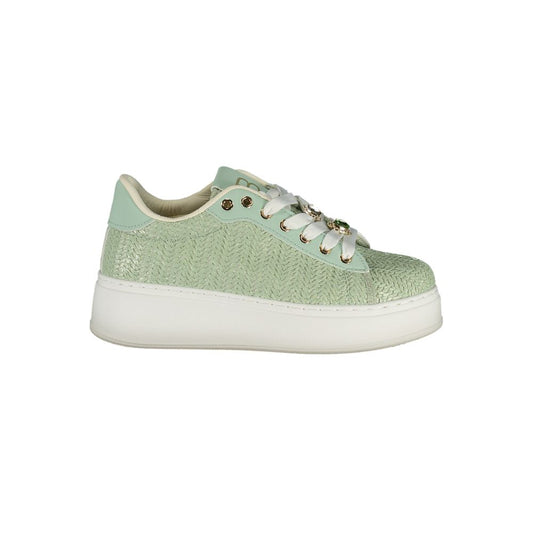 Laura Biagiotti Verde Poliuretano Sneakers pour Femmes