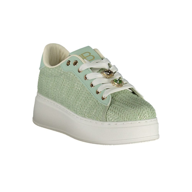 Laura Biagiotti Verde Poliuretano Sneakers pour Femmes
