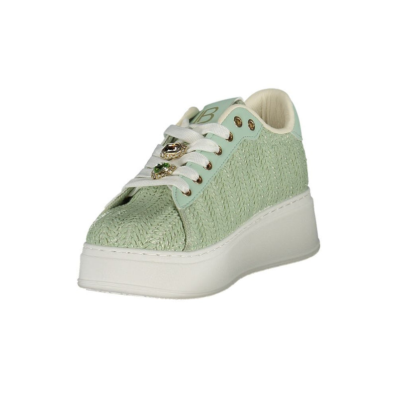 Laura Biagiotti Verde Poliuretano Sneakers pour Femmes