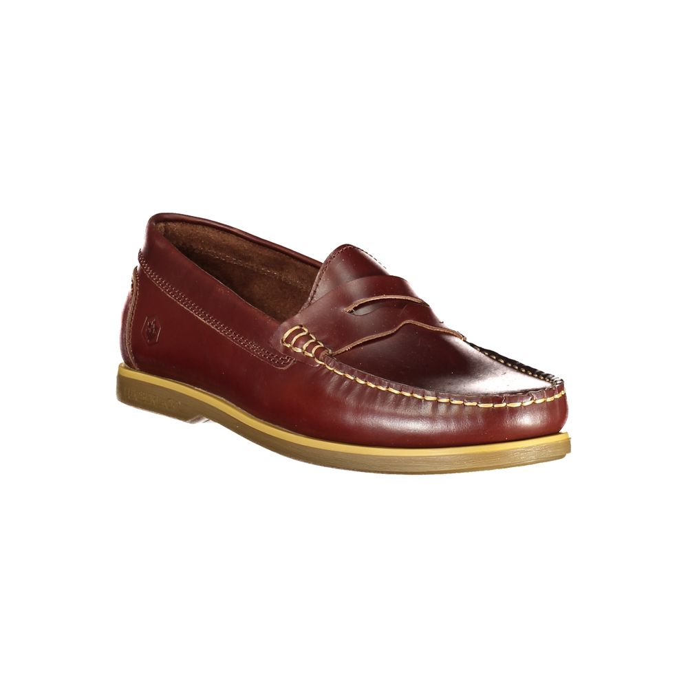 Lumberjack Marrone Leather Men Boat Shoe - Stylish Comfort
