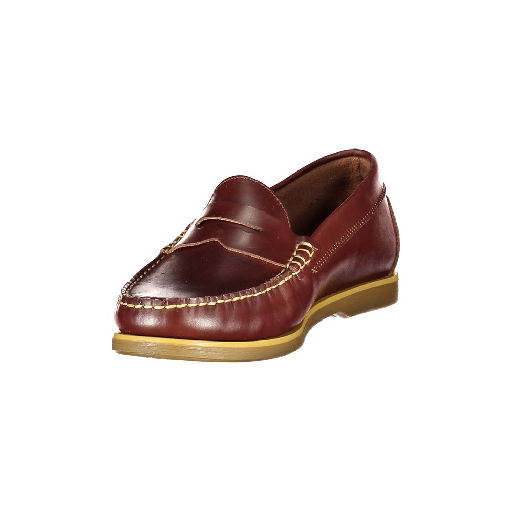 Lumberjack Marrone Leather Men Boat Shoe - Stylish Comfort