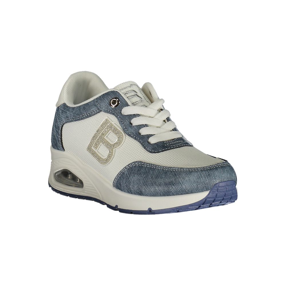 Laura Biagiotti Blue Polyester Women Sneaker - Stylish & Trendy