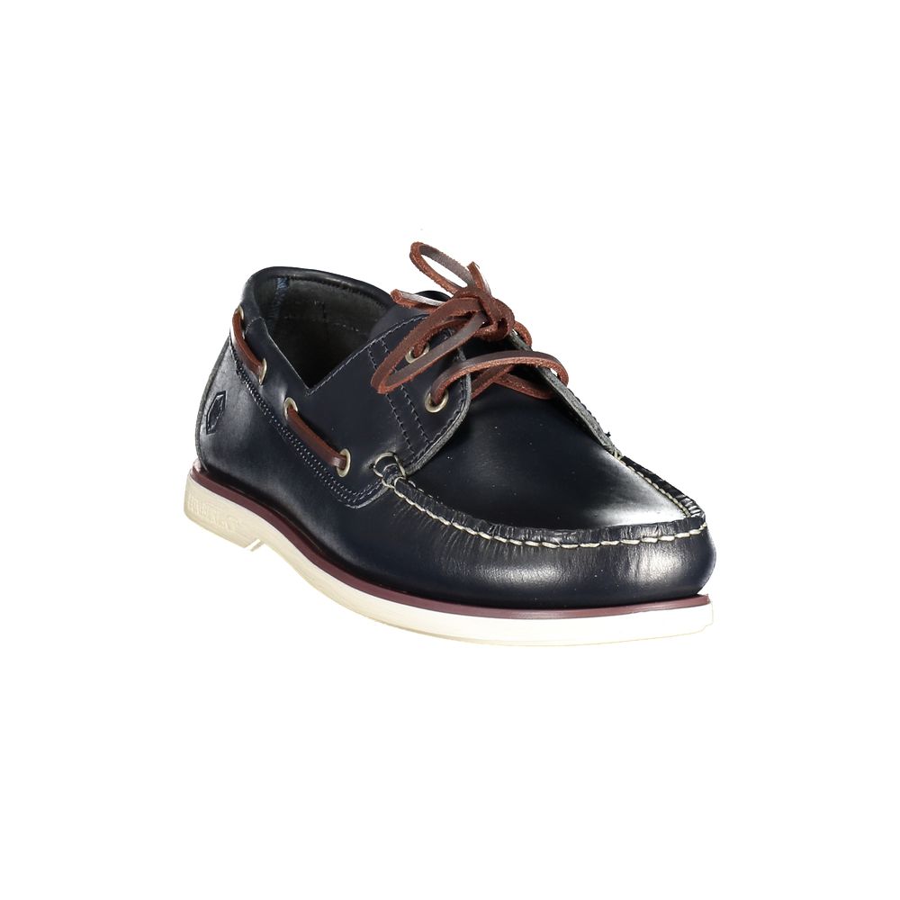 Lumberjack Blue Leather Men Classic Shoe