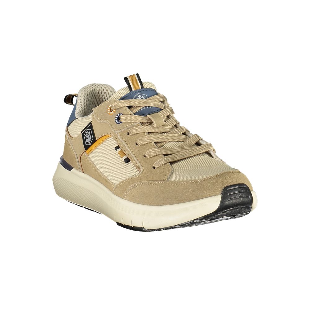 Lumberjack Beige Polyester Men Sneaker - Stylish Comfort