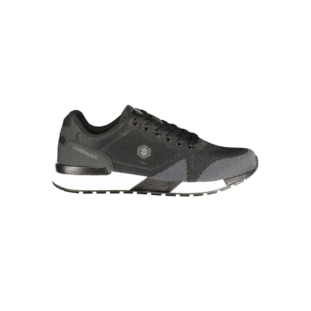 Lumberjack Black Polyester Men Sneaker - Comfort & Style