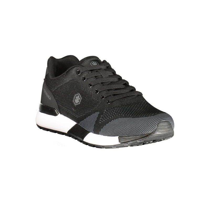 Lumberjack Black Polyester Men Sneaker - Comfort & Style