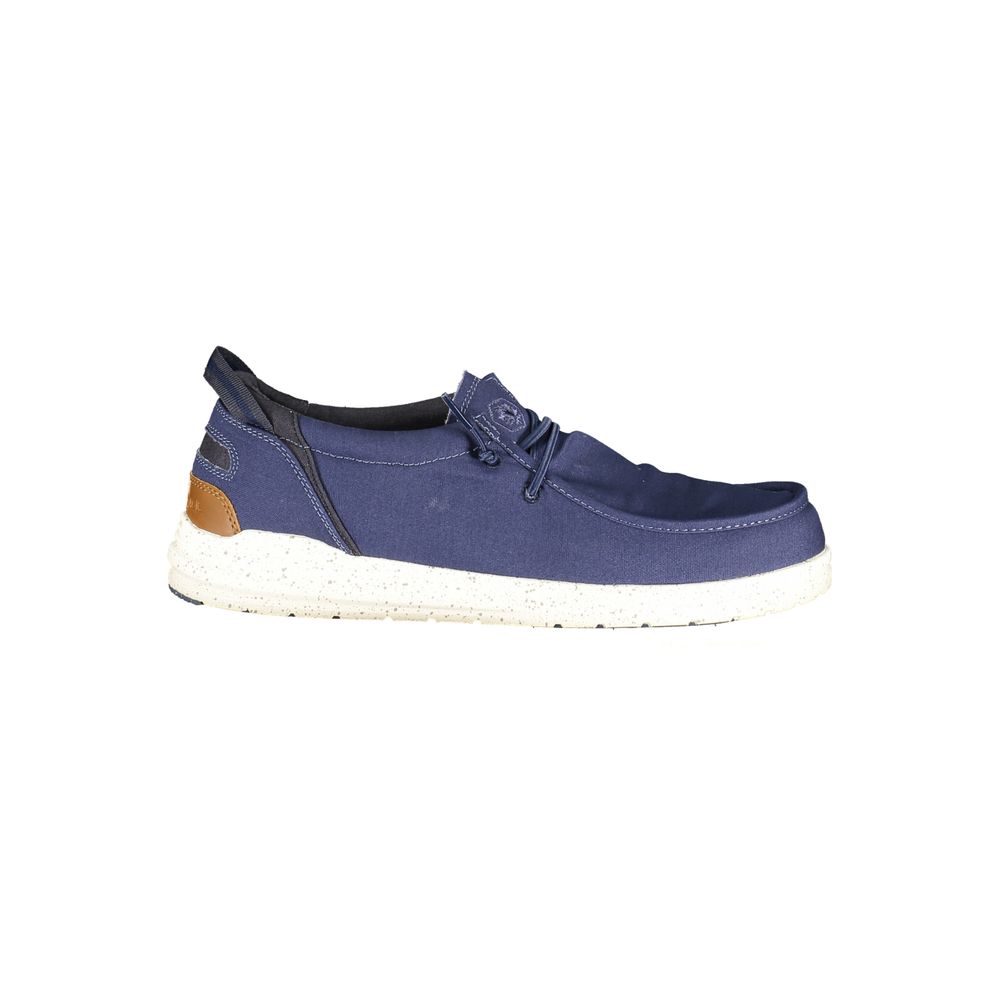 Lumberjack Blue Polyester Men Classic Moccasin