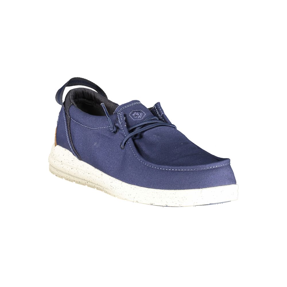 Lumberjack Blue Polyester Men Classic Moccasin