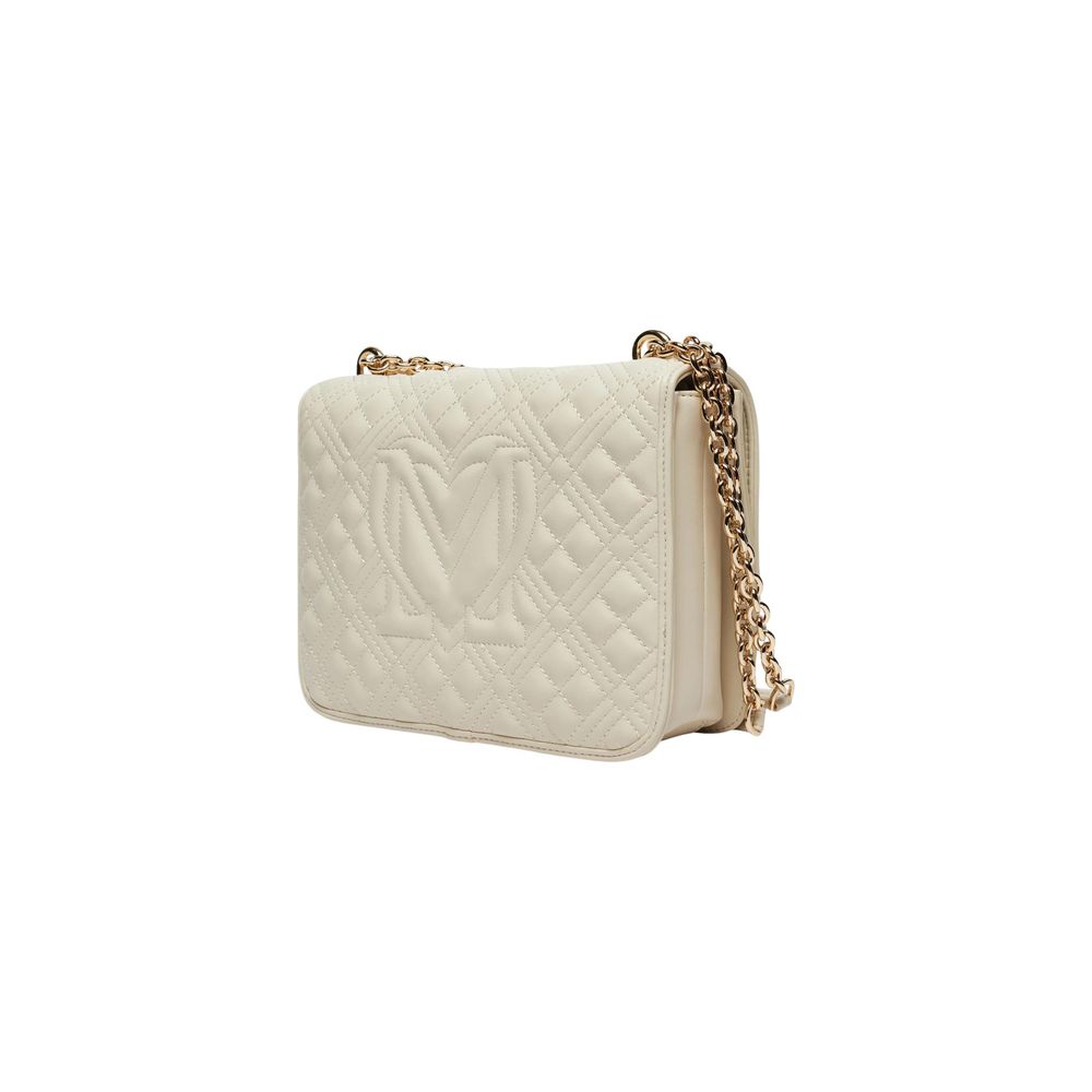 Love Moschino QUILTED PU JC4000PP1 Beige Handbag