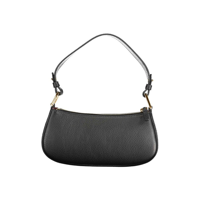 Coccinelle Black Leather Women Handbag - Elegant and Versatile