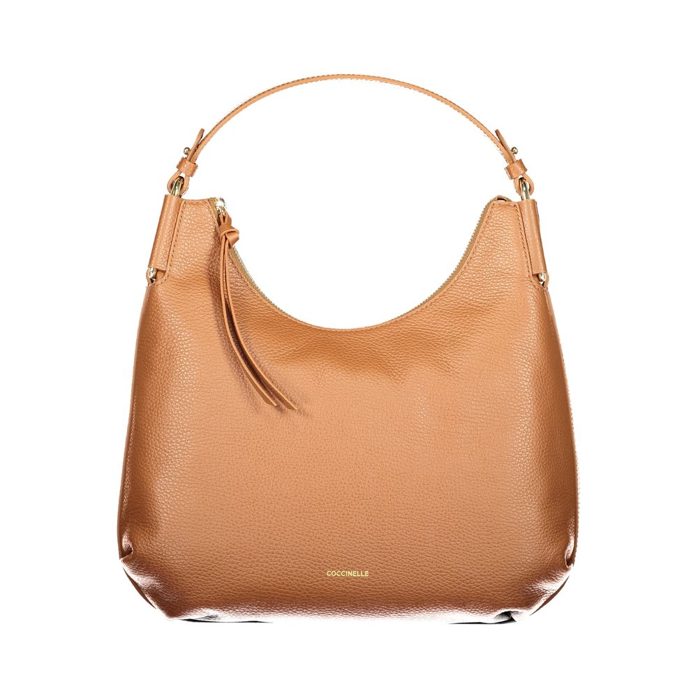 Coccinelle Rebekka Brown Leather Handbag for Women