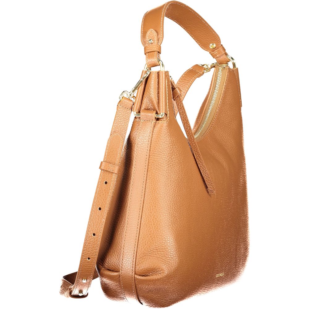 Coccinelle Rebekka Brown Leather Handbag for Women