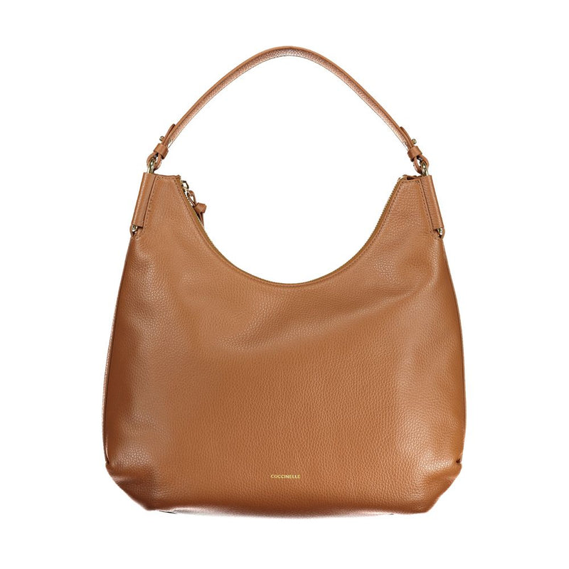 Coccinelle Marrone - Sac à main en cuir pour femmes