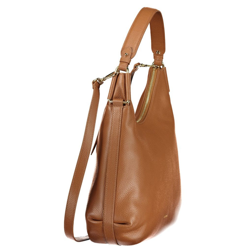 Coccinelle Marrone - Sac à main en cuir pour femmes