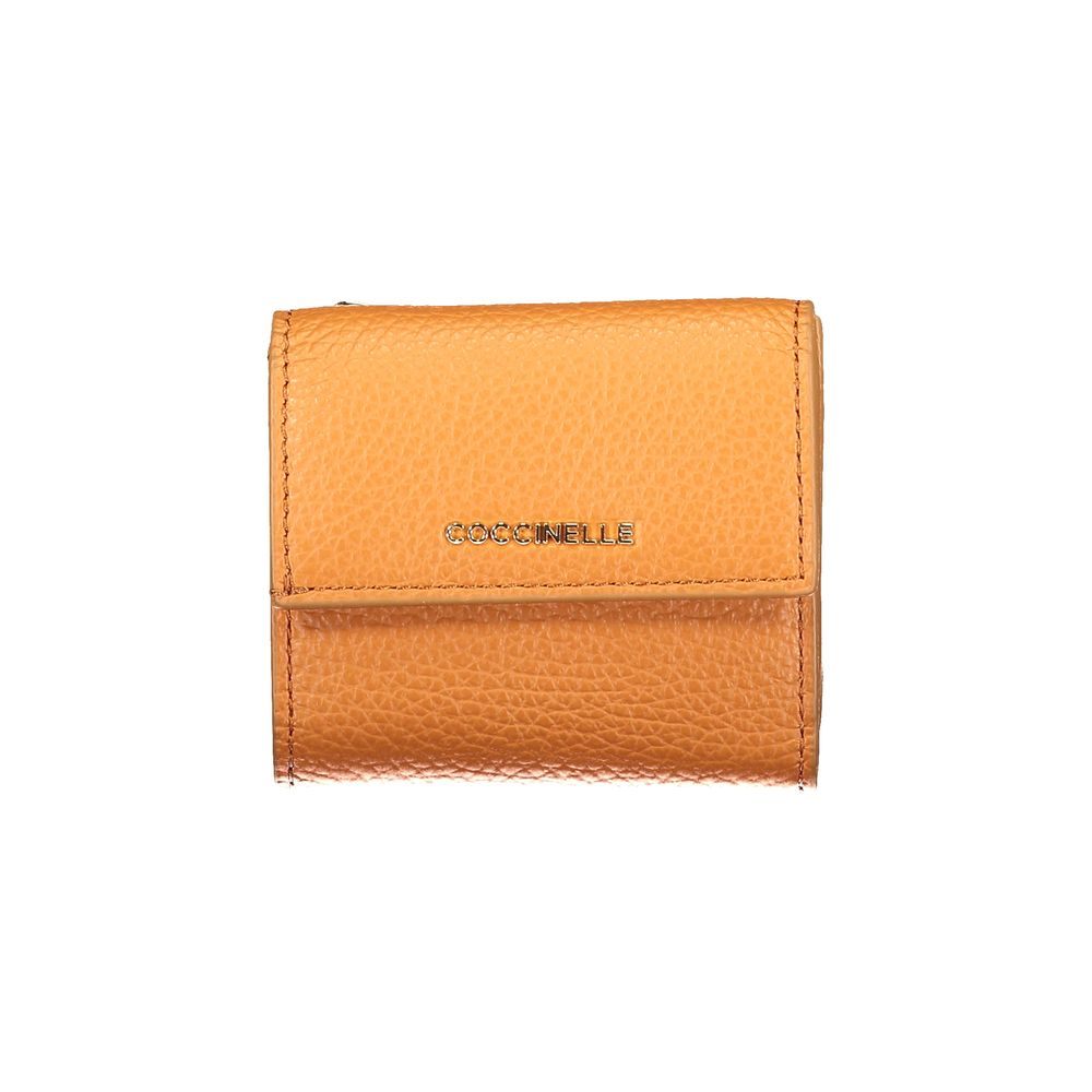 Coccinelle Arancione Pelle Women Wallet - Stylish & Functional