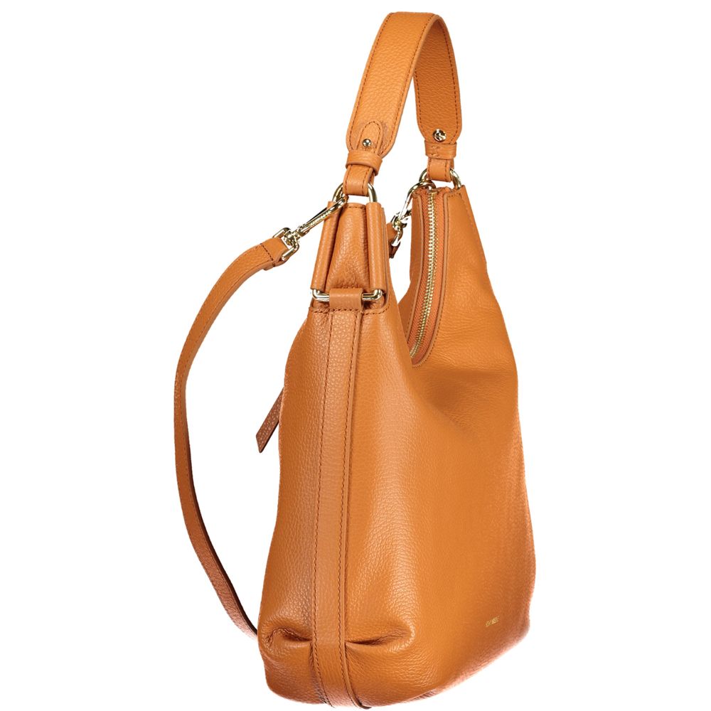 Coccinelle Arancione Pelle Women's Handbag - Italian Luxury