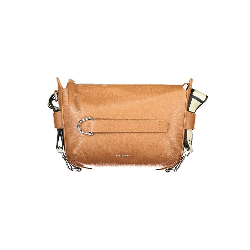Coccinelle Marrone Pelle Women's Handbag - Élégance Italienne
