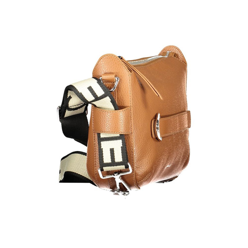 Coccinelle Marrone Pelle Women's Handbag - Élégance Italienne