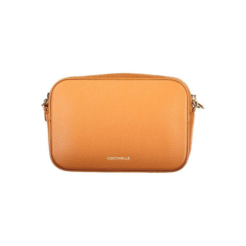 Coccinelle Arancione Leather Handbag for Women