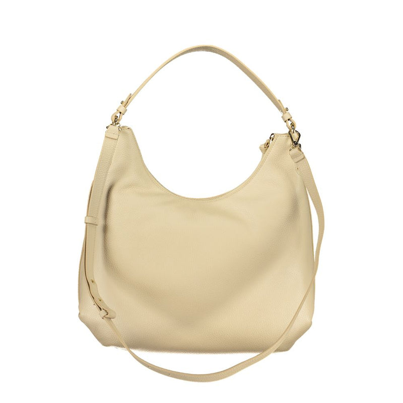 Coccinelle Beige Leather Handbag for Women