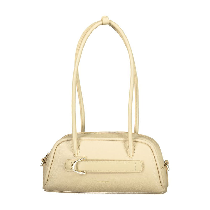 Coccinelle Beige Leather Handbag for Women